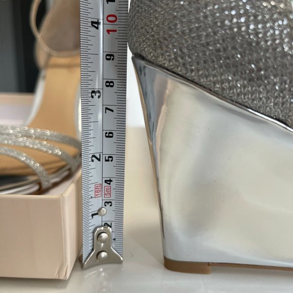 Badgley Mischka Jewel Wedge | Size 10 - Picture 5 of 5